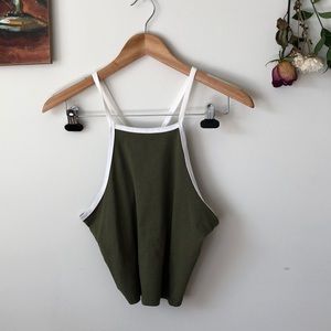 Olive crop tank